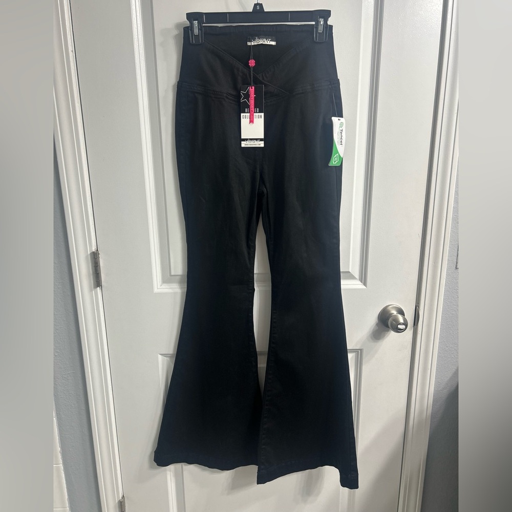 Black Flared Pants